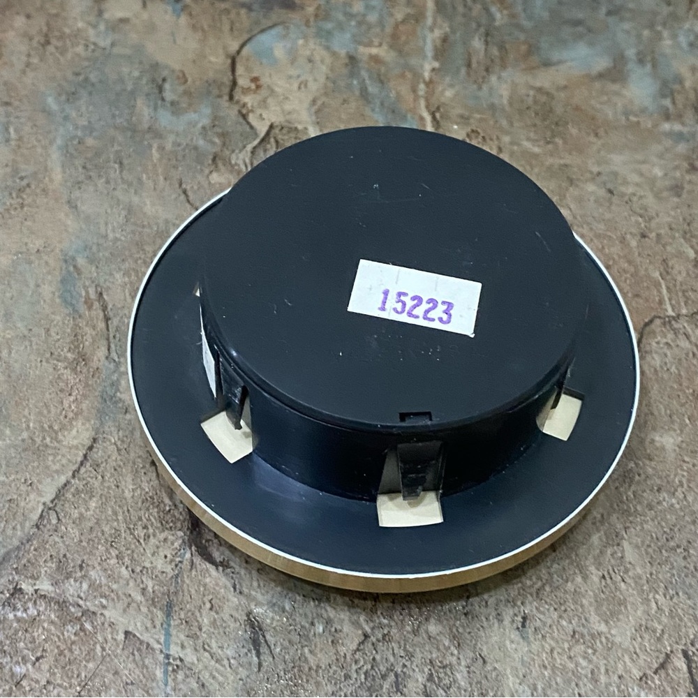 Vintage MCM Mid Century Modern Heavy Green Desk Clock - Picture 12 of 14